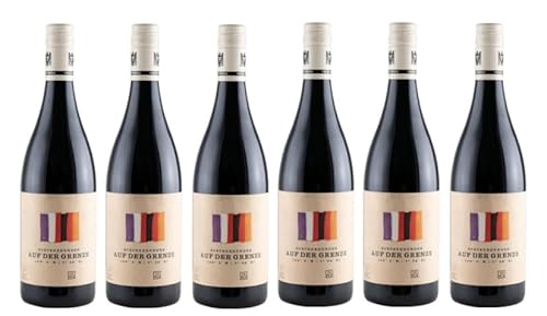 6x 0,75l - 2022er - Weingut Bernhart - "Auf der Grenze" - Spätburgunder - VDP.Gutswein - Qualitätswein Pfalz - Deutschland - Rotwein trocken 6x 0,75l - 2022er - Weingut Bernhart - "Auf der Grenze" - Spätburgunder - VDP.Gutswein - Qualitätswein Pfalz - Deutschland - Rotwein trocken von Weingut Bernhart