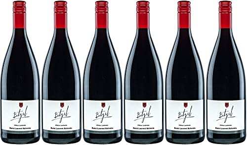 6x Saint Laurent Landwein 2018 - Weingut Bitzel - Rotwein von Weingut Bitzel