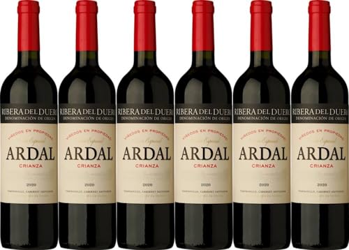 6x Ardal Crianza Tinto 2020 - Weingut Bodegas Balbas, Ribera del Duero - Rotwein von Weingut Bodegas Balbas