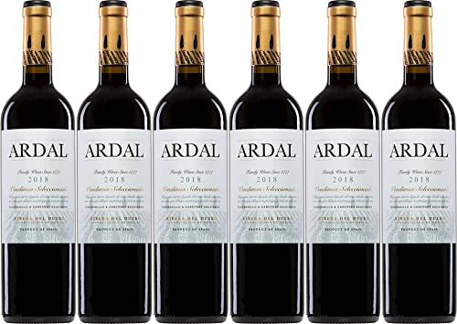 6x Ardal Vendimia Seleccionada 2018 - Weingut Bodegas Balbas, Ribera del Duero - Rotwein von Weingut Bodegas Balbas