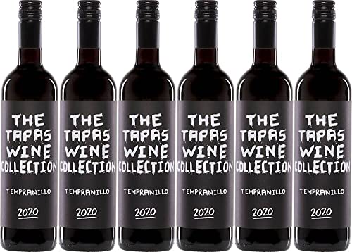 6x The Tapas Wine Collection Tempranillo 2021 - Weingut Bodegas Carchelo, Comunidad Valenciana - Rotwein 6x The Tapas Wine Collection Tempranillo 2021 - Weingut Bodegas Carchelo, Comunidad Valenciana - Rotwein von Weingut Bodegas Carchelo
