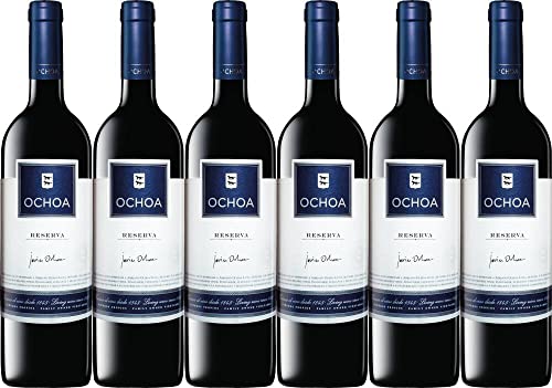 6x Ochoa Reserva Barrique 2015 - Weingut Bodegas Ochoa, Navarra - Rotwein von Weingut Bodegas Ochoa