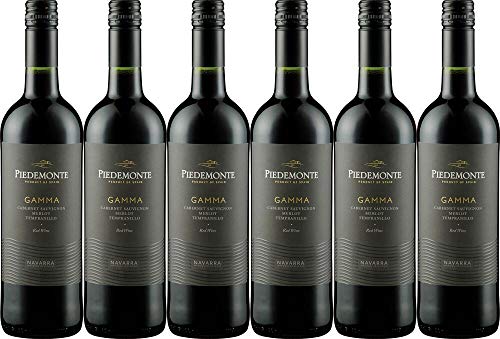 6x Piedemonte Gamma Tinto 2020 - Weingut Bodegas Piedemonte, Navarra - Rotwein von Weingut Bodegas Piedemonte