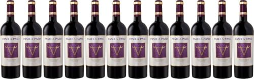 12x Paso a Paso Tinto Tempranillo 2022 - Weingut Bodegas Volver, Tierra de Castilla - Rotwein von Weingut Bodegas Volver