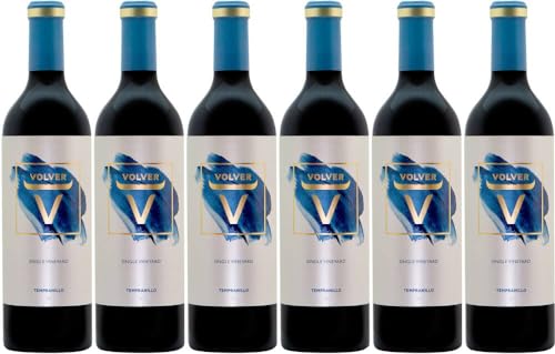 6x Single Vineyard Volver La Mancha 2019 - Weingut Bodegas Volver, Castilla-La Mancha - Rotwein von Weingut Bodegas Volver
