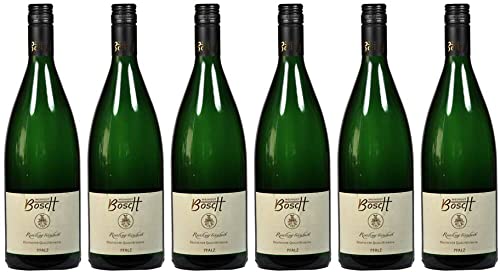 6x Riesling feinherb 2023 - Weingut Bosch, Pfalz - Weißwein von Weingut Bosch