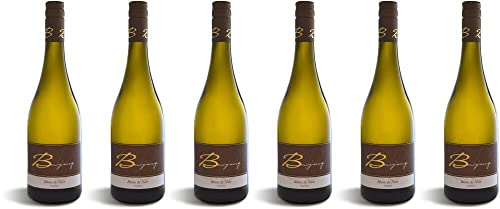 6x Brauneberger Blanc de Noir 2019 - Weingut Boujong, Mosel - Weißwein von Weingut Boujong