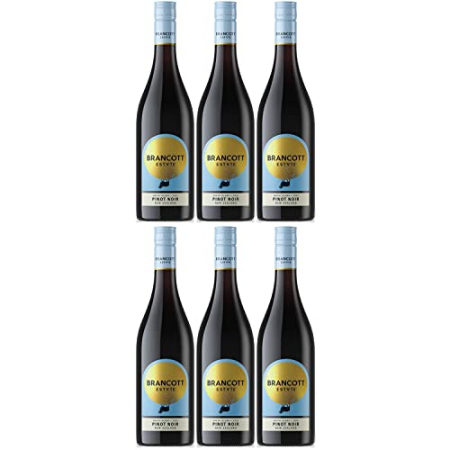Brancott Estate Pinot Noir Rotwein Wein trocken Neuseeland I Versanel Paket (6 x 0,75l) von Weingut Brancott Estate