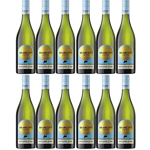 Brancott Estate Sauvignon Blanc Weißwein Wein trocken Neuseeland (12 x 0,75l) von Weingut Brancott Estate