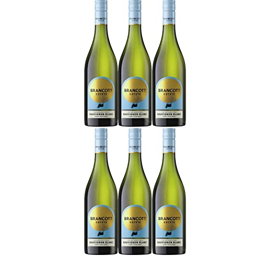 Brancott Estate Sauvignon Blanc Weißwein Wein trocken Neuseeland Paket (6 x 0,75l) von Weingut Brancott Estate