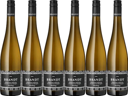 6x Am schwarzen Herrgott Riesling 2022 - Weingut Brandt, Rheinhessen - Weißwein von Weingut Brandt