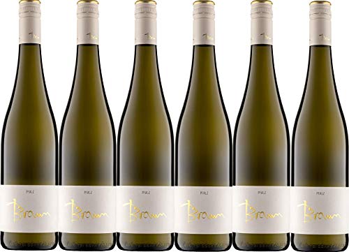 Weingut Braun Weissburgunder trocken (6 x 0,75L) von Weingut Braun