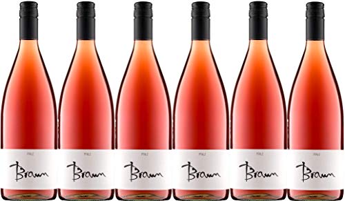 Weingut Braun Literrosé halbtrocken (6 x 1,0L) von Weingut Braun