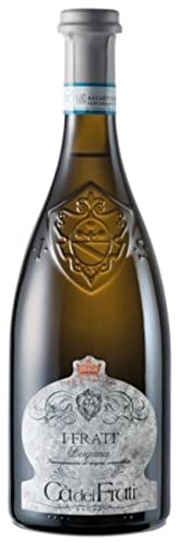Elegante Geschenkverpackung - Weißwein Lugana Doc I Frati 2020- Weingut Cà dei Frati 3 Flaschen von Weingut Cà dei Frati