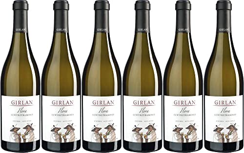6x Gewuerztraminer Flora 2021 - Weingut Cantina Girlan, Südtirol - Weißwein von Weingut Cantina Girlan