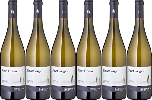 6x Pinot Grigio Kurtatsch 2020 - Weingut Cantina Kurtatsch, Südtirol - Weißwein 6x Pinot Grigio Kurtatsch 2020 - Weingut Cantina Kurtatsch, Südtirol - Weißwein von Weingut Cantina Kurtatsch