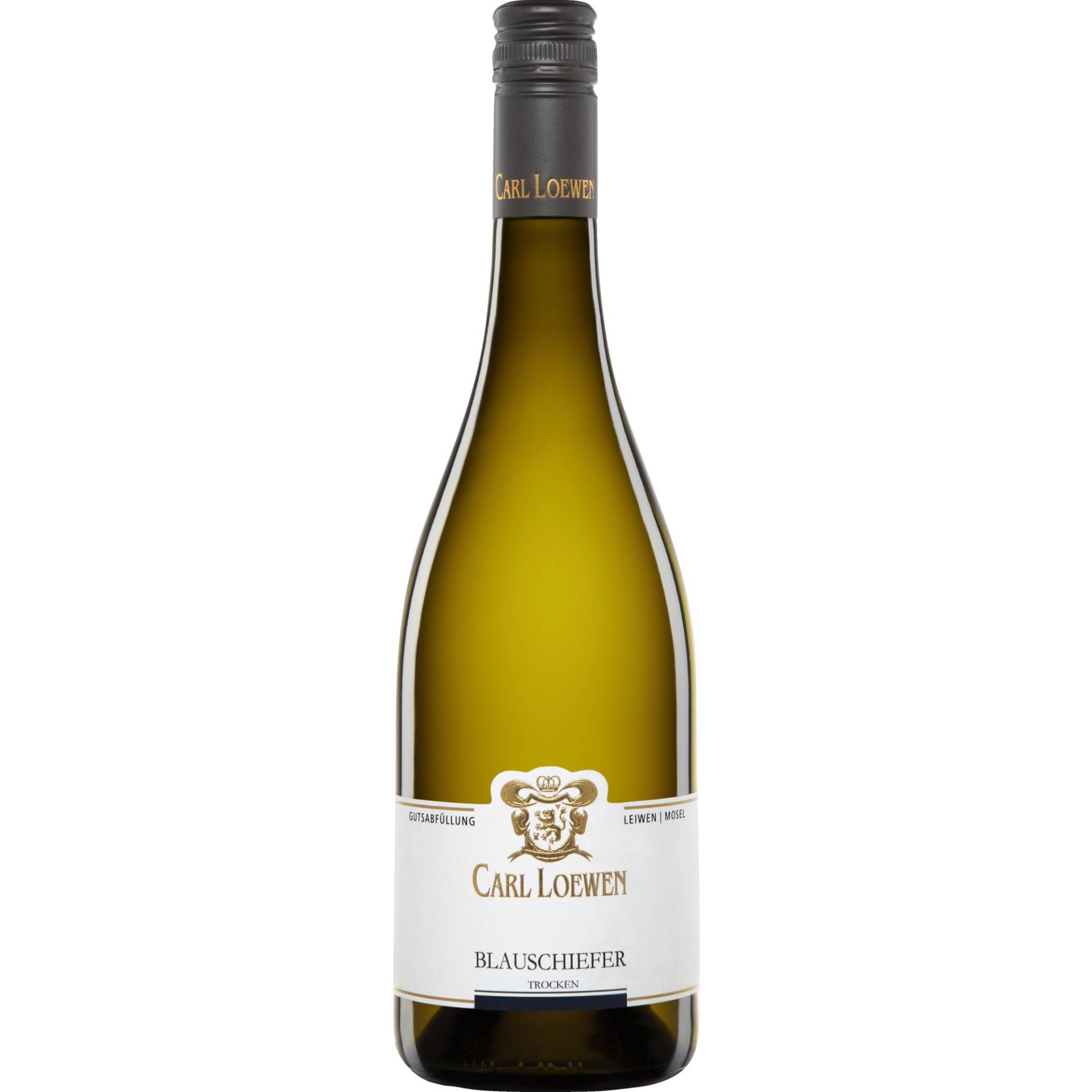 Blauschiefer Cuvée Weiss, Trocken, Mosel, Mosel, 2023, Weißwein von Weingut Carl Loewen, D - 54340 Leiwen