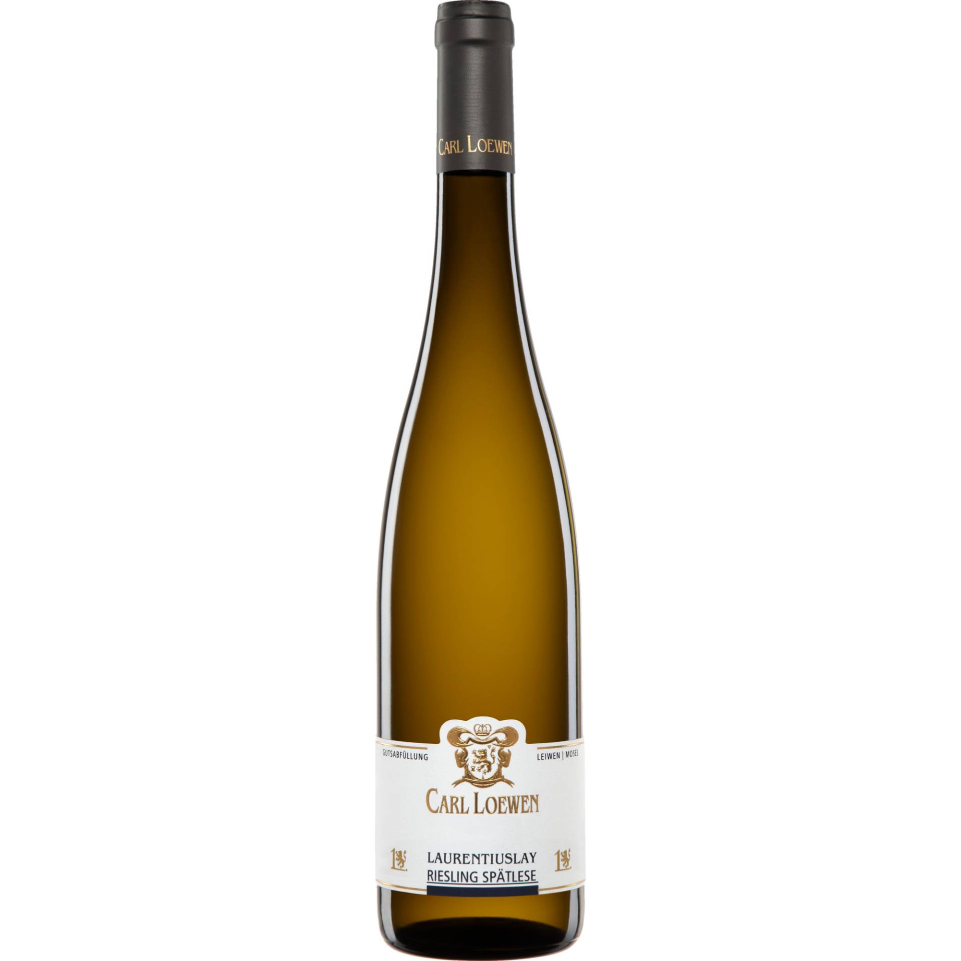 Laurentiuslay Riesling Spätlese, Mosel, Mosel, 2022, Weißwein von Weingut Carl Loewen, D - 54340 Leiwen