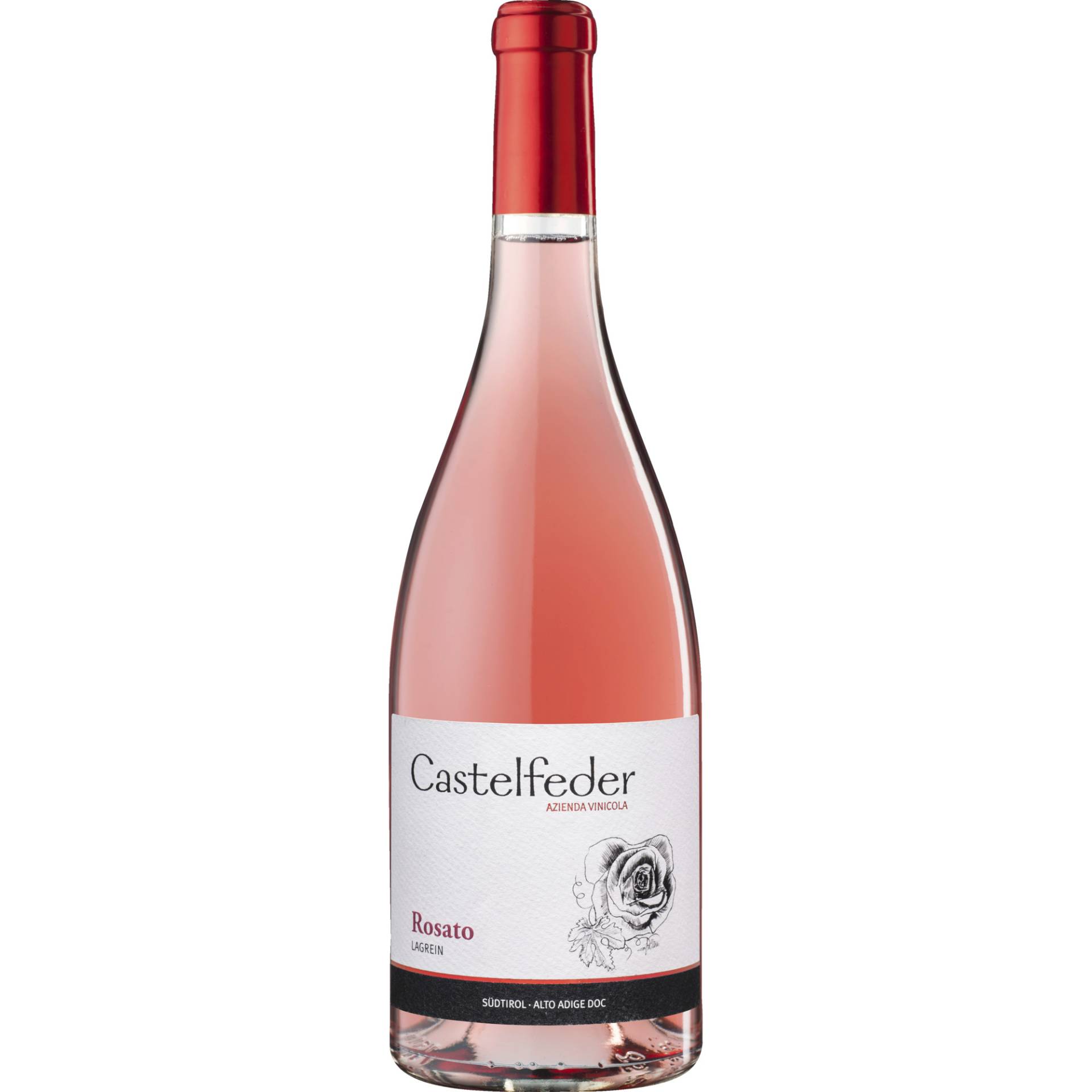 Castelfeder Lagrein Rosato, Südtirol Alto Adige DOC, Trentino, 2023, Roséwein von Weingut Castelfeder S.A.S, 39040 Kurting a.d. Weinstrasse, Italien