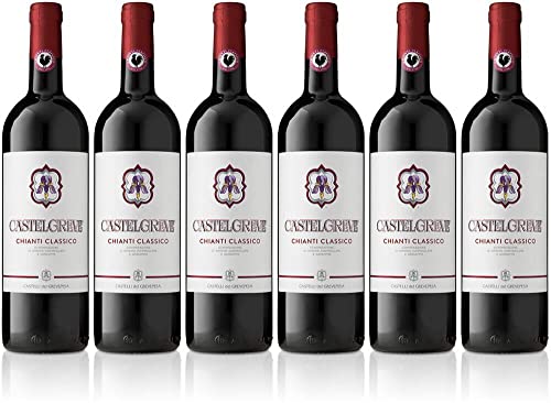 6x Chianti Classico Castelgreve 2021 - Weingut Castelli Del Grevepesa, Toscana - Rotwein von Weingut Castelli Del Grevepesa