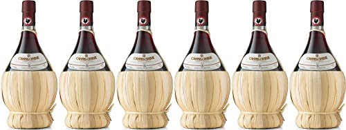 6x Chianti Classico Castelgreve Fiasco 0.5l 2021 - Weingut Castelli Del Grevepesa, Toscana - Rotwein von Weingut Castelli Del Grevepesa