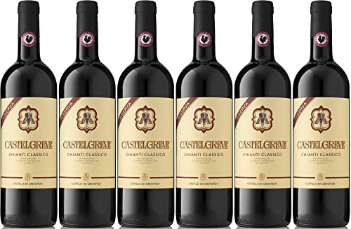 6x Chianti Classico Riserva Castelgreve 2019 - Weingut Castelli Del Grevepesa, Toscana - Rotwein von Weingut Castelli Del Grevepesa