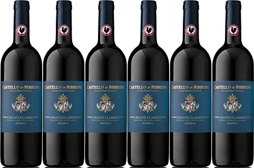 6x Chianti Classico Riserva Castello di Bibbione 2017 - Weingut Castelli Del Grevepesa, Toscana - Rotwein von Weingut Castelli Del Grevepesa