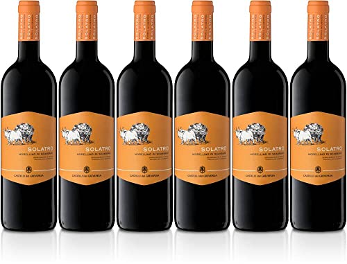 6x Morellino di Scansano Solatro 2022 - Weingut Castelli Del Grevepesa, Toscana - Rotwein von Weingut Castelli Del Grevepesa