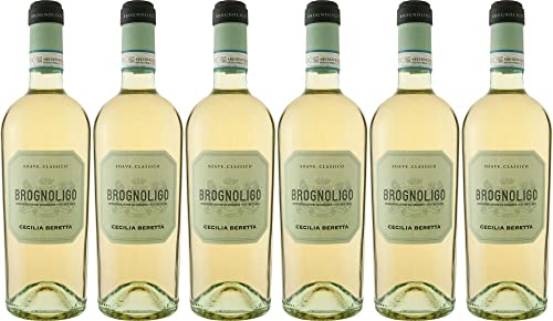 6x Brognoligo Soave Classico 2020 - Weingut Cecilia Beretta, Soave - Weißwein von Weingut Cecilia Beretta