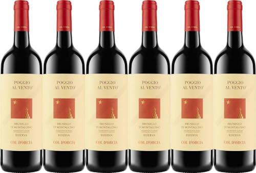 6x Poggio al Vento Riserva - Bio - 2015 - Weingut Col d'Orcia, Toscana - Rotwein von Weingut Col d'Orcia