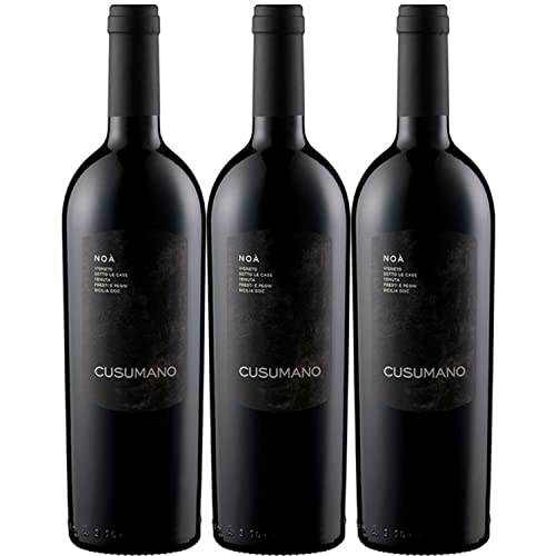 Cusumano Sàgana Sicilia DOC Rotwein Wein Trocken Italien I Versanel Paket (3 x 0,75l) von Weingut Cusumano