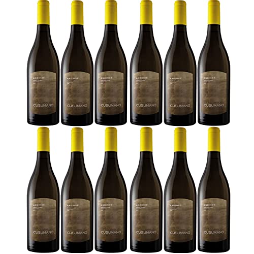 Cusumano Terre Siciliane Angimbé IGTWeißwein Wein Trocken Italien I Versanel Paket (12 x 0,75l) von Weingut Cusumano