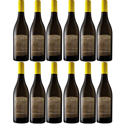 Cusumano Terre Siciliane Angimbé IGTWeißwein Wein Trocken Italien I Versanel Paket (12 x 0,75l) von Weingut Cusumano