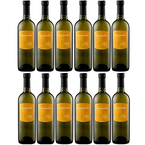 Weingut Cusumano Terre Siciliane Insolia IGTWeißwein Wein Trocken Italien I Versanel Paket (12 x 0,75l) von Weingut Cusumano