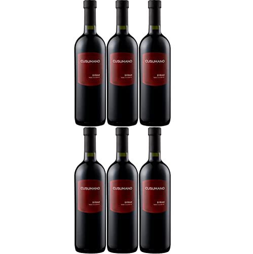Cusumano Terre Siciliane Syrah IGT Rotwein Wein Trocken Italien I Versanel Paket (6 x 0,75l) von Weingut Cusumano