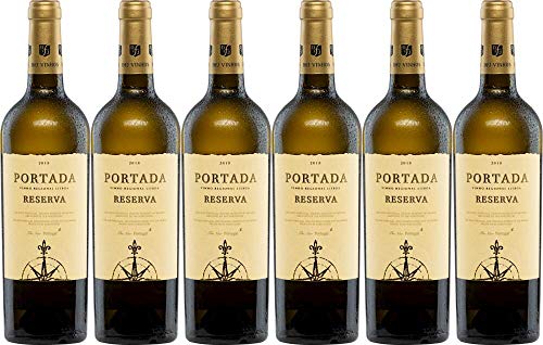 6x Portada Reserva Branco 2020 - Weingut DFJ Vinhos, Lisboa e Vale do Tejo - Weißwein von Weingut DFJ Vinhos