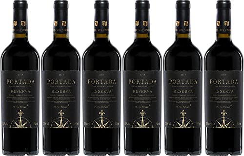 6x Portada Reserva Shiraz Cabernet Sauvignon 2019 - Weingut DFJ Vinhos, Lisboa e Vale do Tejo - Rotwein von Weingut DFJ Vinhos