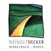 Decker 2018 Ringelbacher Schlossberg Spätburgunder Rotwein Spätlese lieblich von Weingut Decker