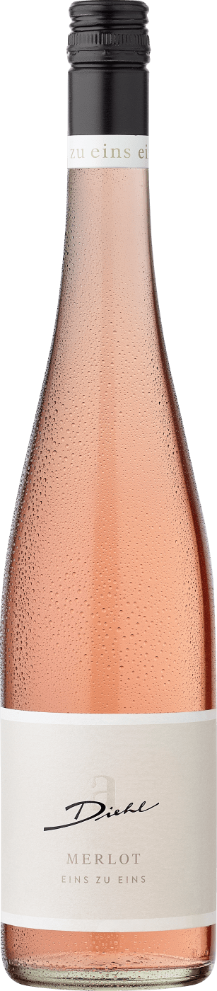 Diehl Merlot Rosé »eins zu eins« von Weingut Diehl