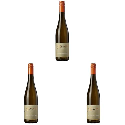 Weingut Diehl Grauburgunder – Trockener Weißwein aus der Wein-Region Pfalz (1 x 0,75l) (Packung mit 3) von Weingut Diehl