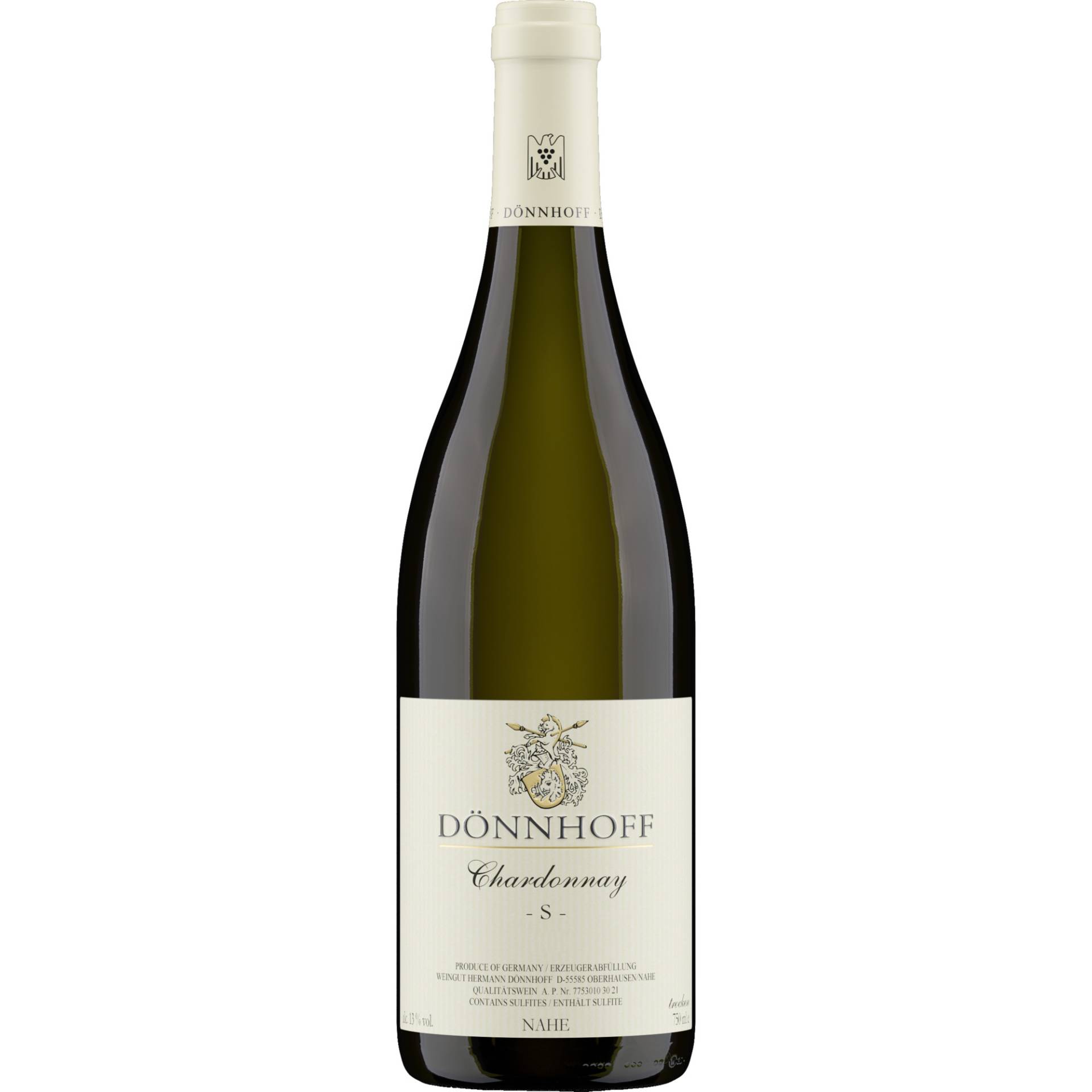 Dönnhoff Chardonnay S, Trocken, Nahe, Nahe, 2022, Weißwein von Weingut Dönnhoff, D - 55585 Oberhausen
