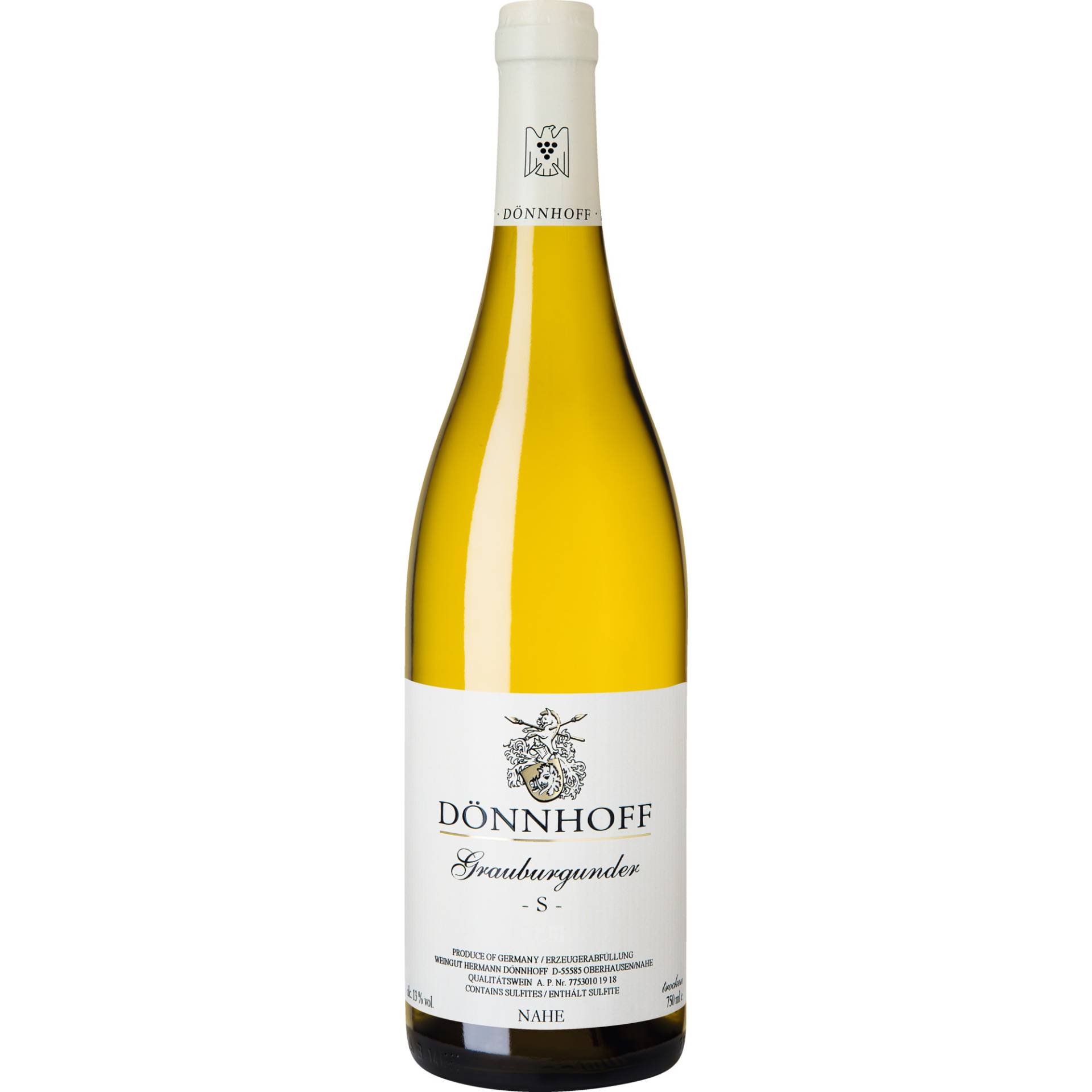 Dönnhoff Grauburgunder S, Trocken, Nahe, Nahe, 2023, Weißwein Dönnhoff Grauburgunder S, Trocken, Nahe, Nahe, 2023, Weißwein von Weingut Dönnhoff, D - 55585 Oberhausen