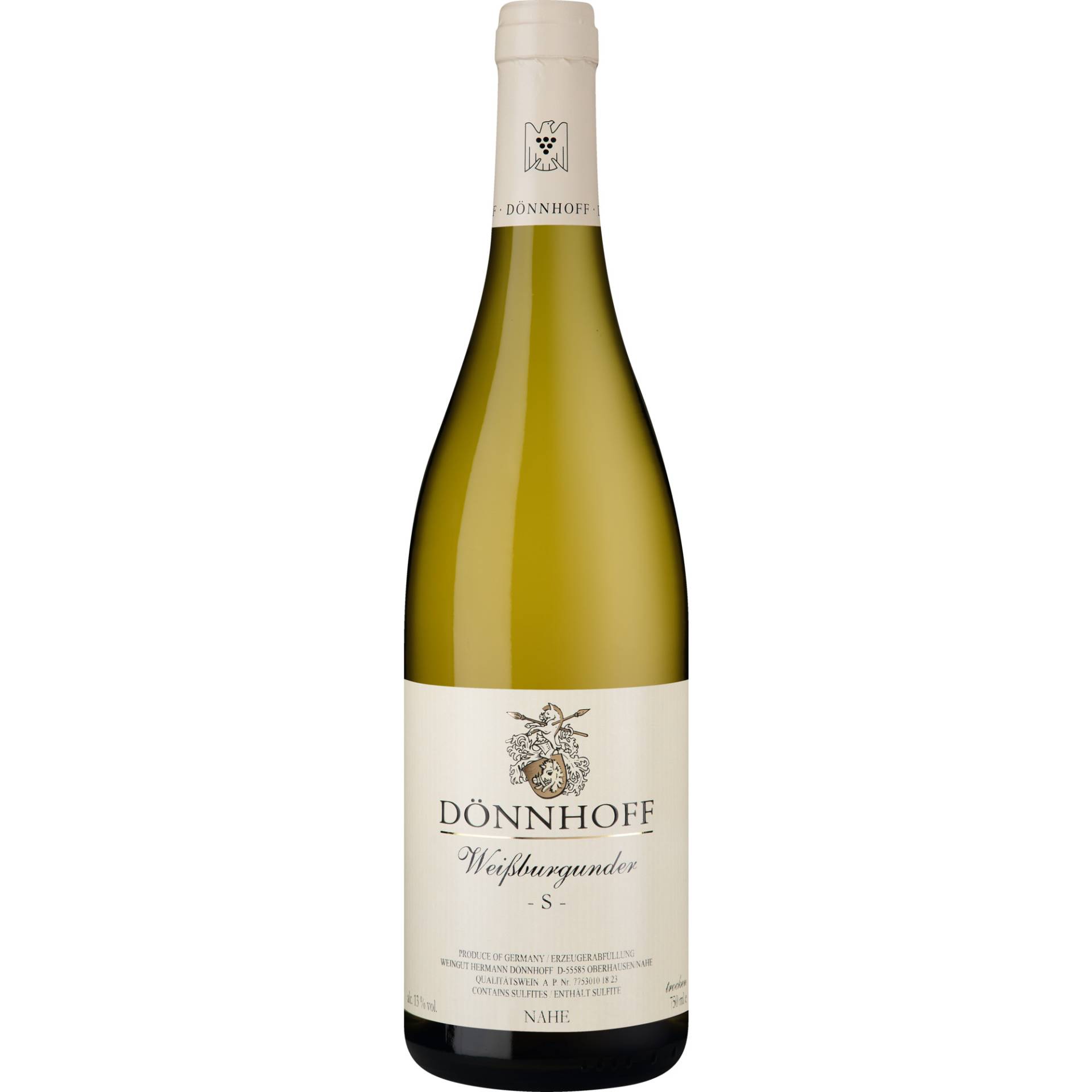 Dönnhoff Weissburgunder S, Trocken, Nahe, Nahe, 2022, Weißwein Dönnhoff Weissburgunder S, Trocken, Nahe, Nahe, 2022, Weißwein von Weingut Dönnhoff, D - 55585 Oberhausen