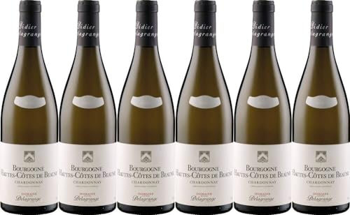 6x Bourgogne Hautes-Côtes de Beaune Chardonnay Ac 2021 - Weingut Domaine Henri Delagrange et fils, Bourgogne - Weißwein von Weingut Domaine Henri Delagrange et fils