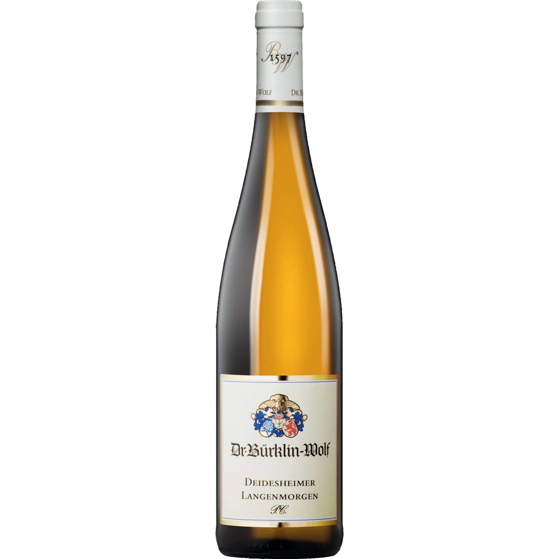 Langenmorgen G.C. Riesling, Trocken, Pfalz, Pfalz, 2020, Weißwein von Weingut Dr. Bürklin-Wolf, D - 67157 Wachenheim