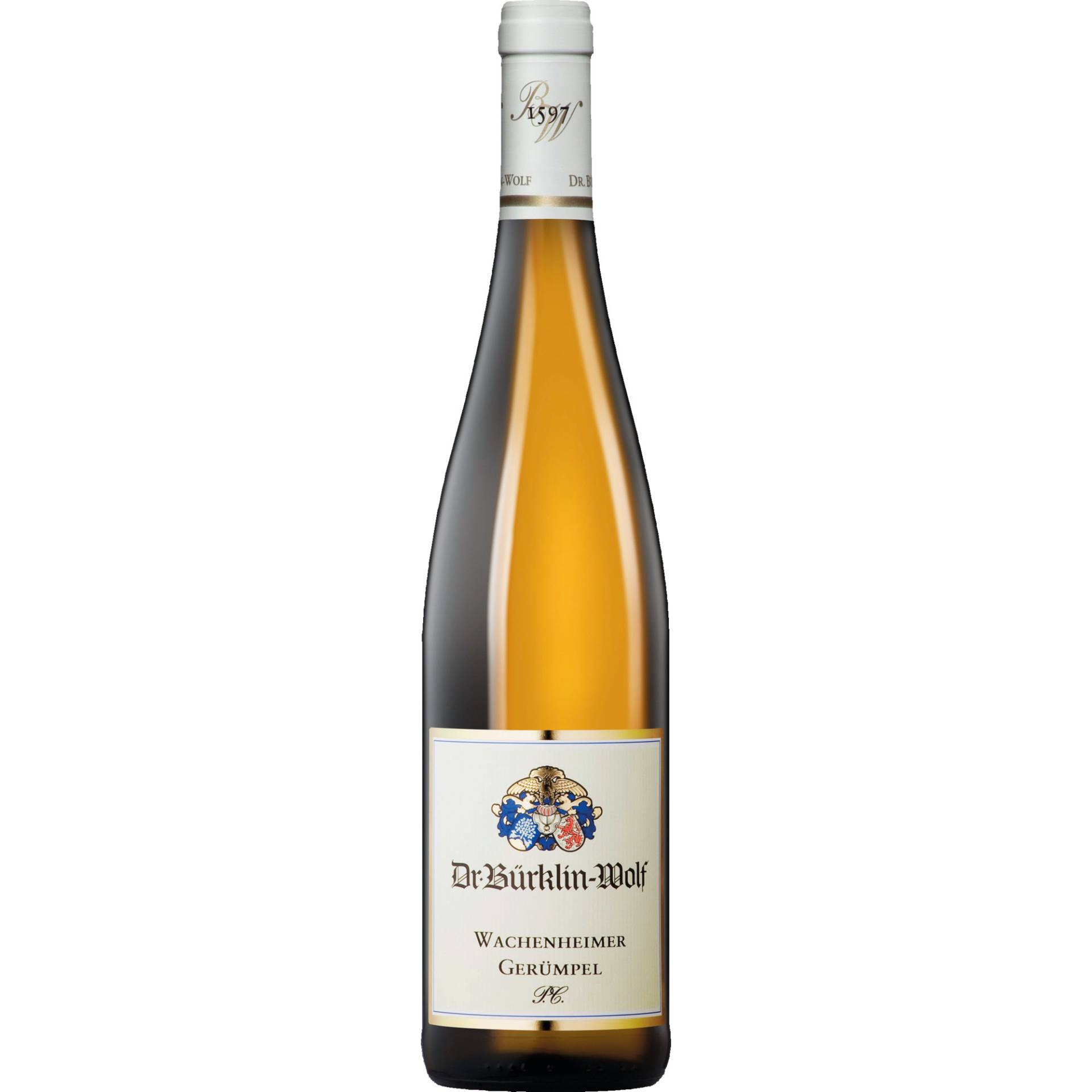 Wachenheimer Gerümpel P.C. Riesling, Trocken, Pfalz, Pfalz, 2022, Weißwein Wachenheimer Gerümpel P.C. Riesling, Trocken, Pfalz, Pfalz, 2022, Weißwein von Weingut Dr. Bürklin-Wolf, D - 67157 Wachenheim