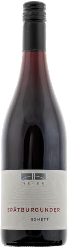 Dr. Heger Spätburgunder sonett trocken 2018 (1 x 0,75L Flasche) von Weingut Dr. Heger