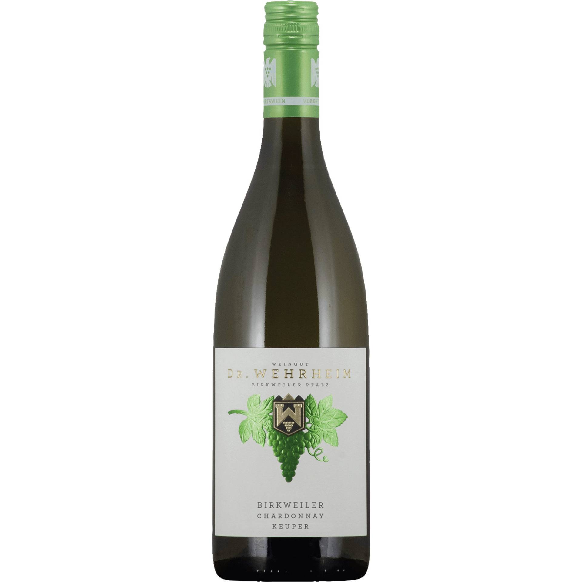 Wehrheim Birkweiler Chardonnay, Trocken, Pfalz, Pfalz, 2022, Weißwein Wehrheim Birkweiler Chardonnay, Trocken, Pfalz, Pfalz, 2022, Weißwein von Weingut Dr. Wehrheim, -76831 Birkweiler