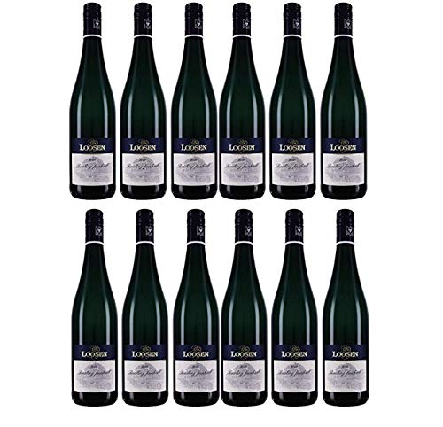 Dr. Loosen Riesling Weißwein veganer Wein feinherb QbA Deutschland (12 Flaschen) von Weingut Dr.Loosen
