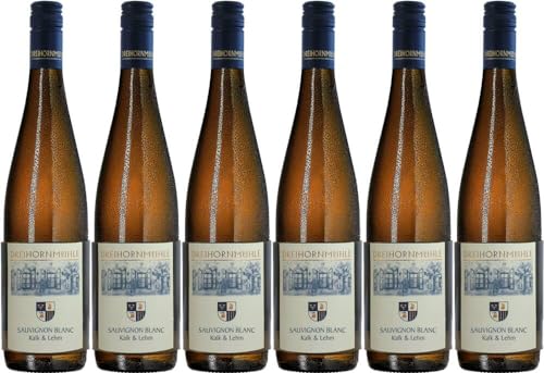 6x Dreihornmühle Sauvignon Blanc Kalk & Lehm 2022 - Weingut Dreihornmühle, Rheinhessen - Weißwein von Weingut Dreihornmühle